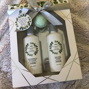 3pc Bath Set ~ Eucalyptus Mint